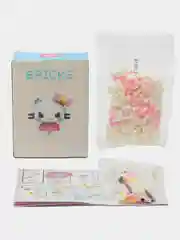Белый конструктор Hello Kitty, 3D конструктор для мальчиков, девочек, Куроми