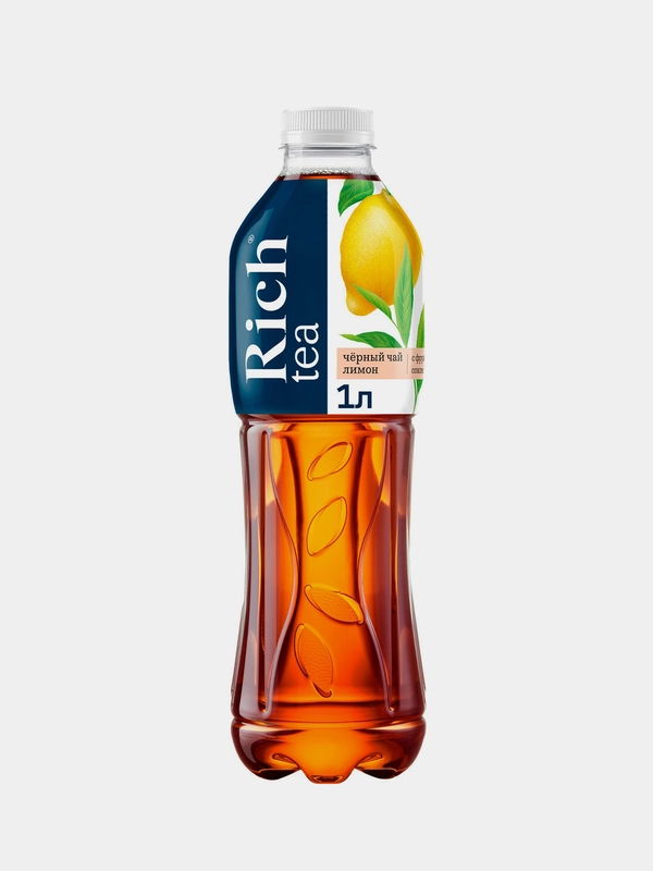 Чай черный Riсh tea со вкусом Лимона, 1 л