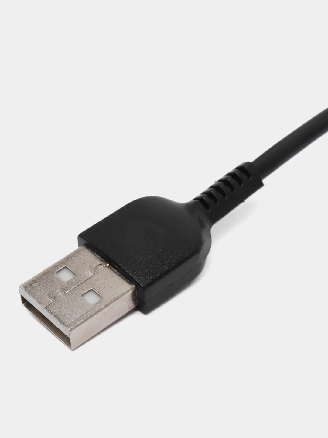 Черный кабель HOCO X20 Flash Lightning (L=3 м) - белый/черный