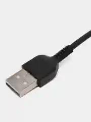 Черный кабель HOCO X20 Flash Lightning (L=3 м) - белый/черный