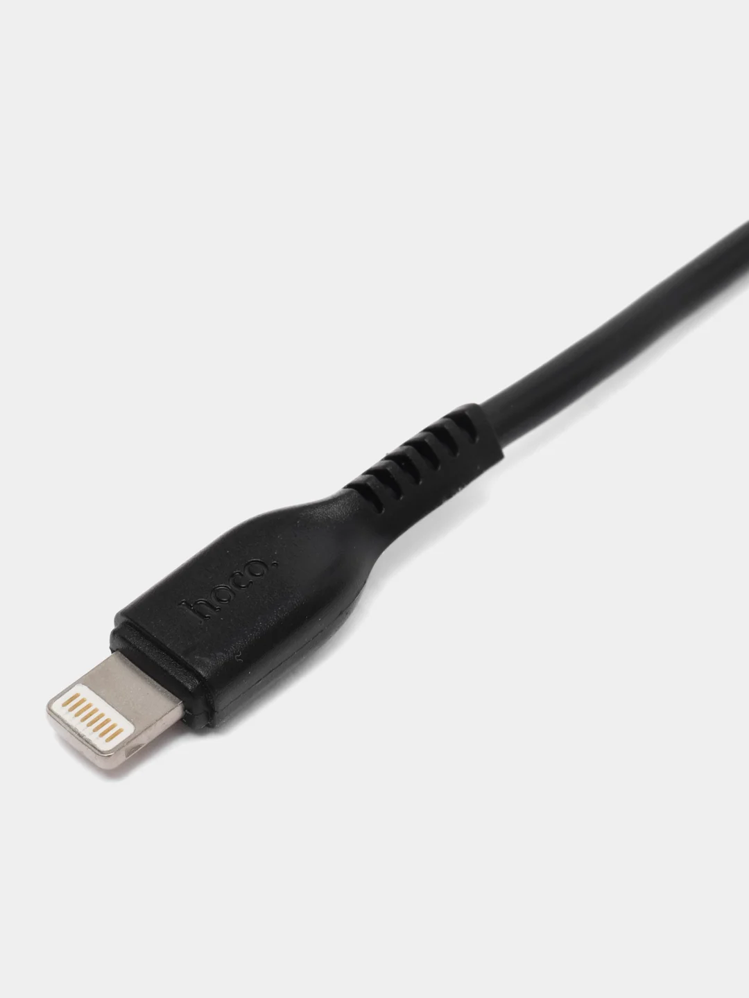 Черный кабель HOCO X20 Flash Lightning (L=3 м) - белый/черный