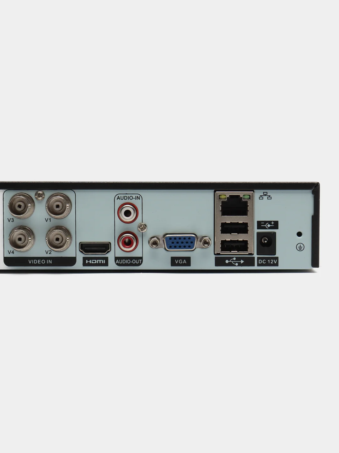 Черный видеорегистратор ST-HVR-S0402, цифровой, гибридный