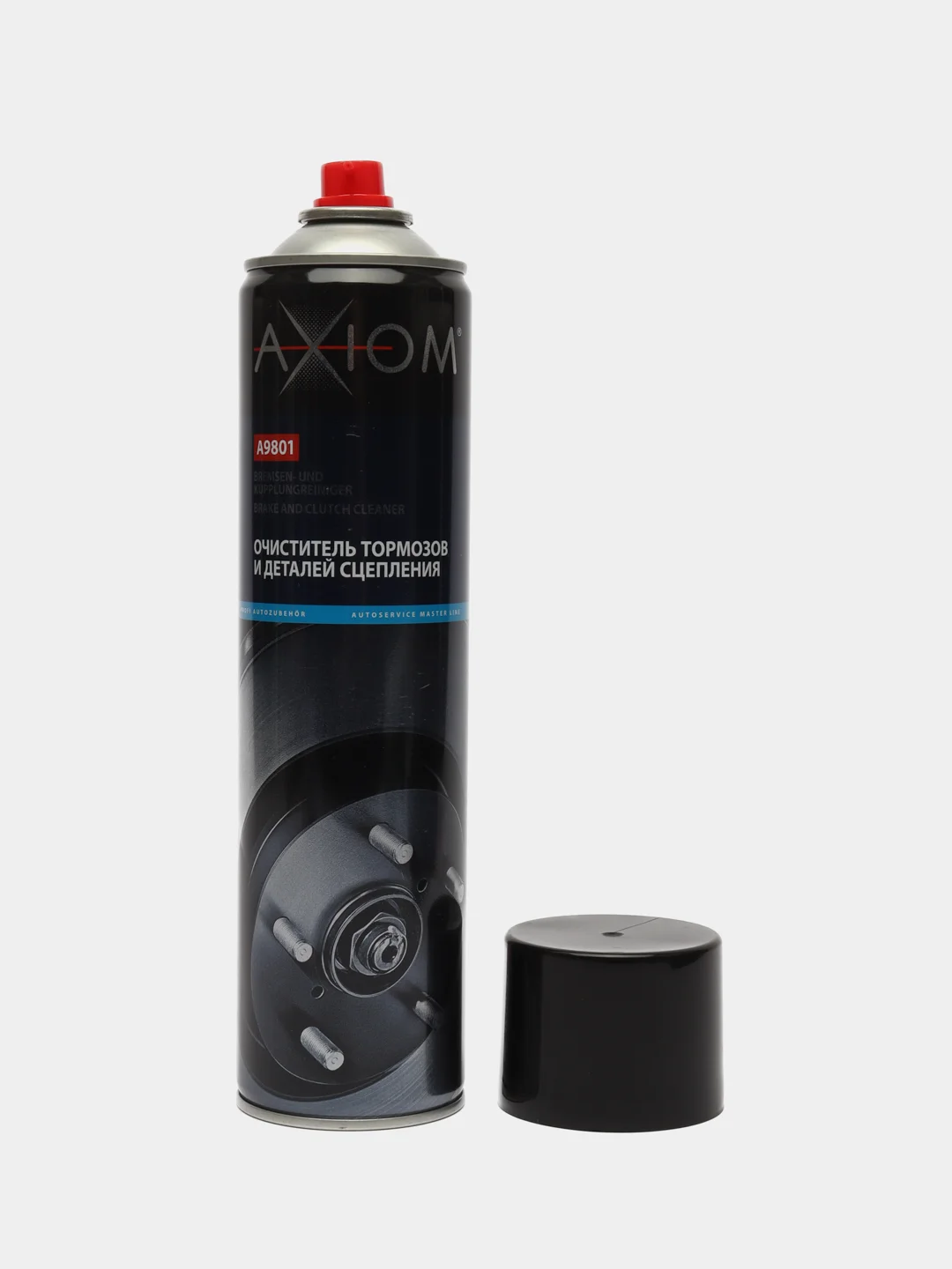 Очиститель тормозов и деталей сцепления AXIOM, 800 мл A9801