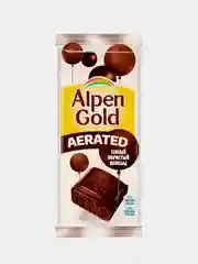 Шоколад Alpen Gold Aerated, темный, пористый, 75 г