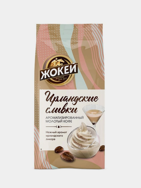 Кофе молотый Жокей Ирландские сливки, 150 г