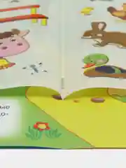 Альбом многоразовых наклеек "В деревне"