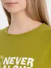 Оливковый футболка женская, оверсайз