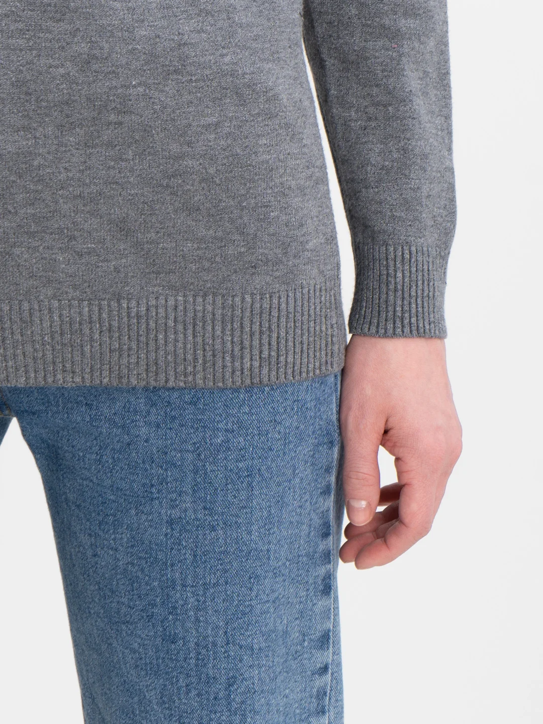 TrendD / Джемпер серый женский Unisex
