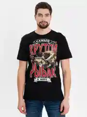 Футболка с принтом, мужская