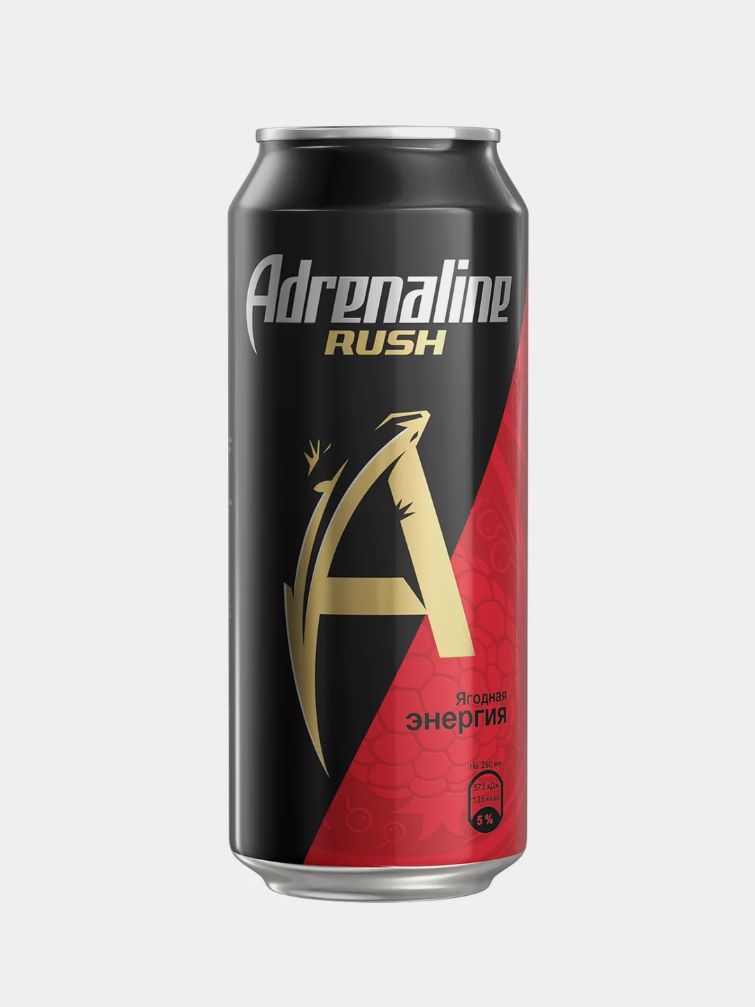 Энергетический напиток Adrenaline Rush +VitPower "Ягодная энергия", 449 мл