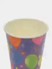 Розовый стаканчики бумажные, одноразовые, 6 шт