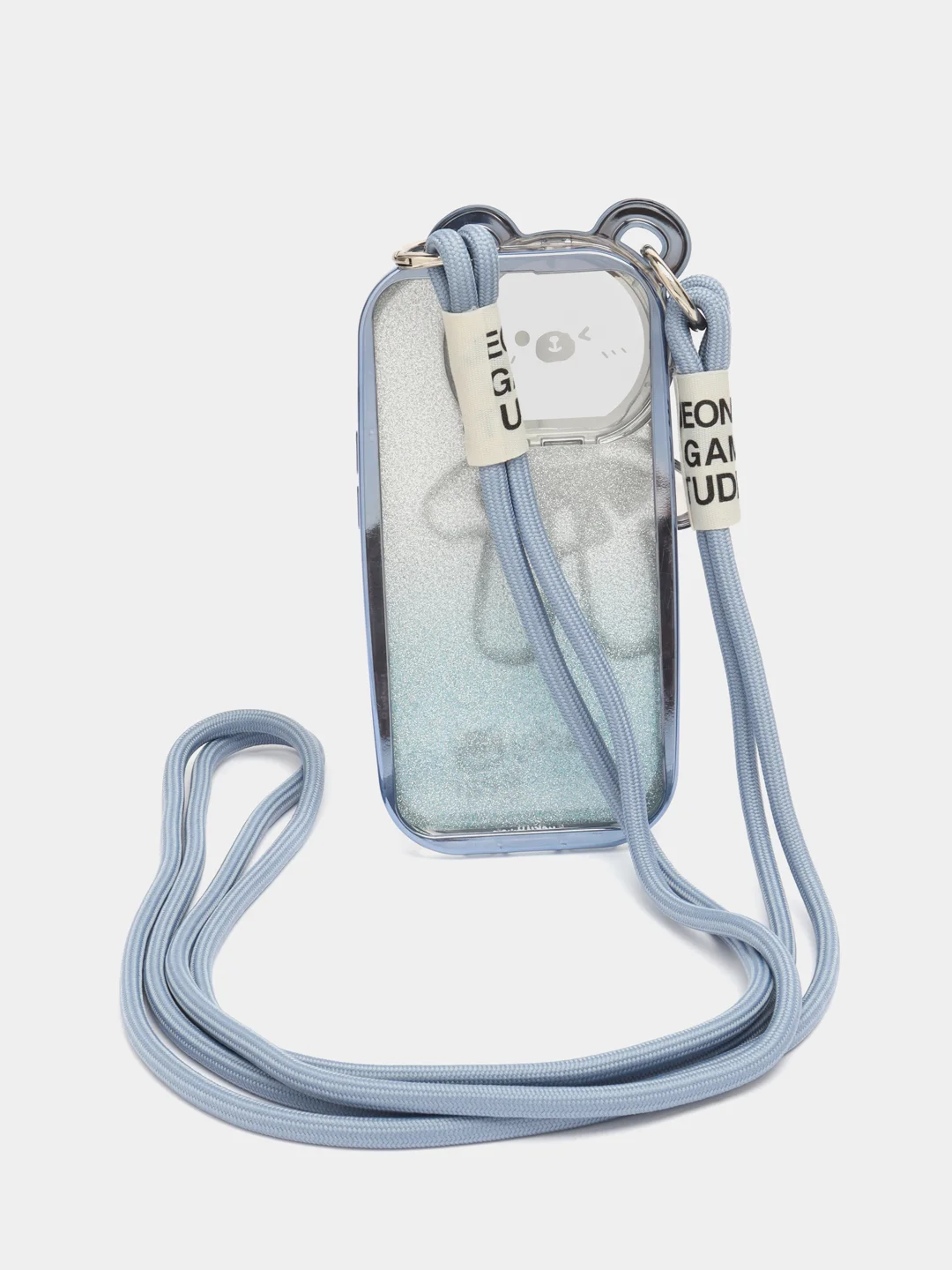 Синий чехол для iPhone 15 Pro Max, 15 Pro, 15, 14, 23, 12, 11, 14 Pro Max, 14 Pro Lucky Bear