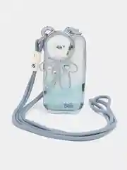 Синий чехол для iPhone 15 Pro Max, 15 Pro, 15, 14, 23, 12, 11, 14 Pro Max, 14 Pro Lucky Bear