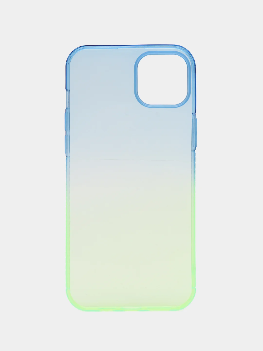 Пурпурный чехол для iPhone (Айфон) 7, 8, SE, XR, XS, 11, 12, 13, 14, 15, mini, Pro, Plus, Max прозрачный с градиентом