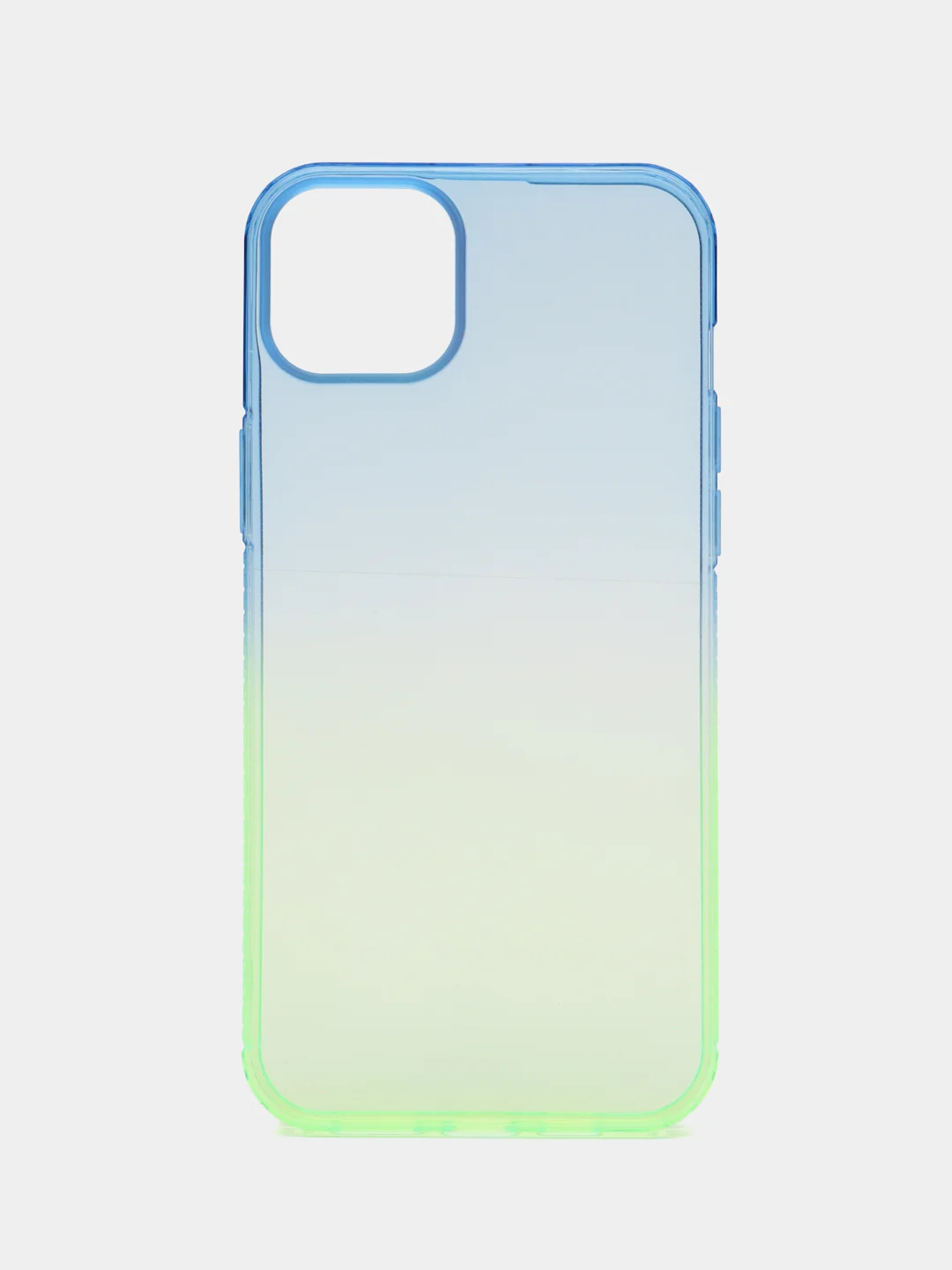 Пурпурный чехол для iPhone (Айфон) 7, 8, SE, XR, XS, 11, 12, 13, 14, 15, mini, Pro, Plus, Max прозрачный с градиентом