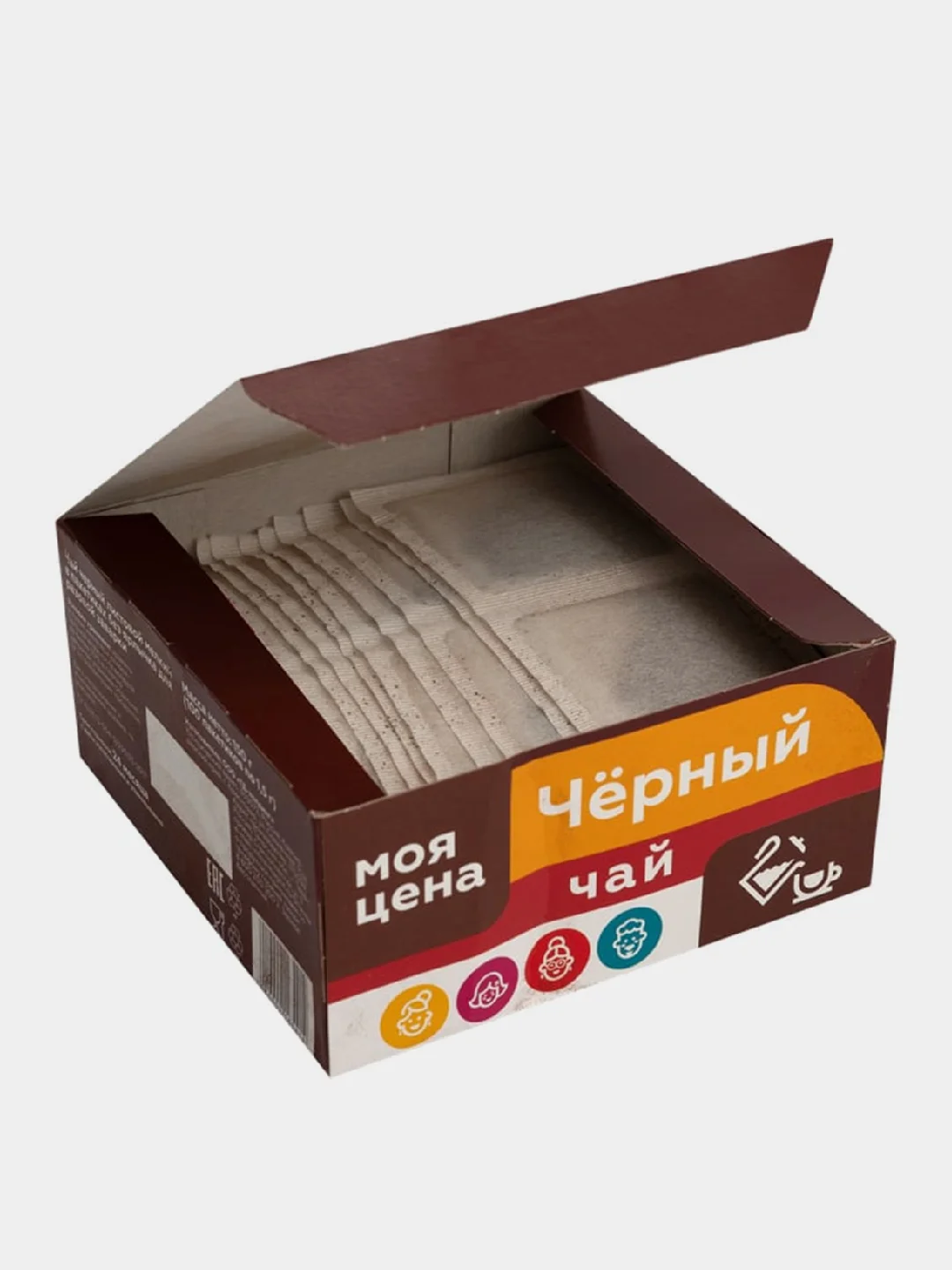 Чай черный Моя цена 100пак 150г