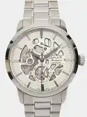 Серый металлик часы наручные механические Omax OAOR007
