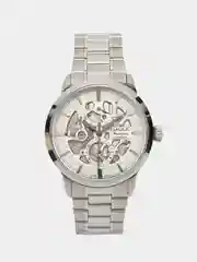 Серый металлик часы наручные механические Omax OAOR007