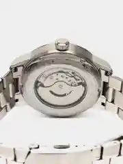Серый металлик часы наручные механические Omax OAOR007
