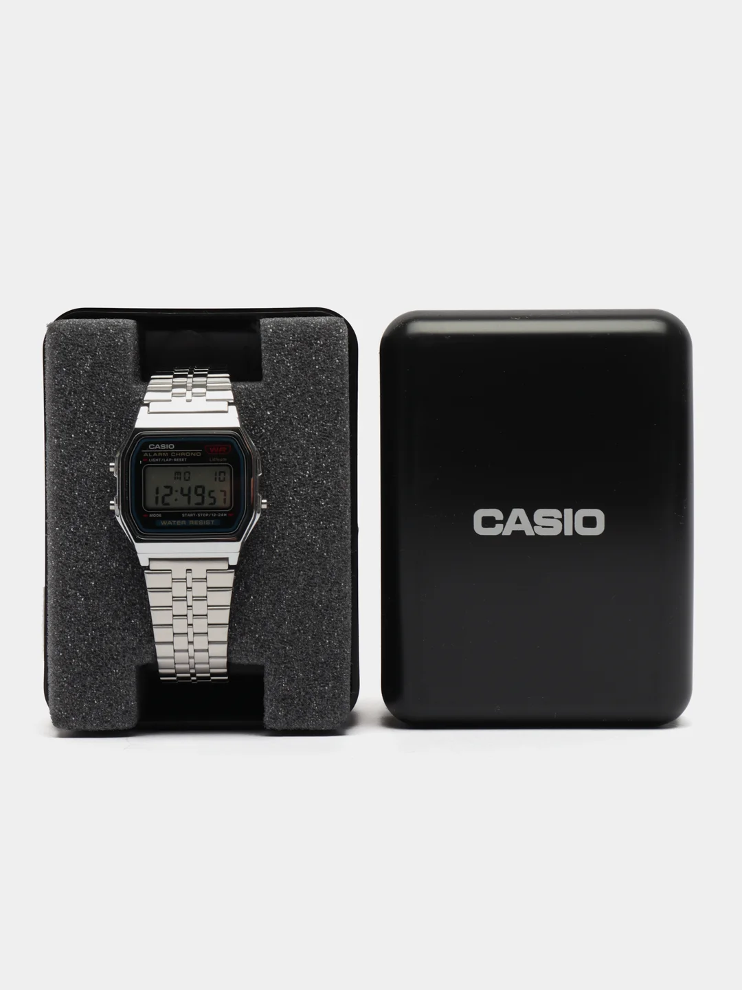 Светло-синий часы наручные электронные Casio Vintage A159W / A158 / A178
