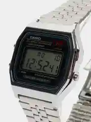 Светло-синий часы наручные электронные Casio Vintage A159W / A158 / A178
