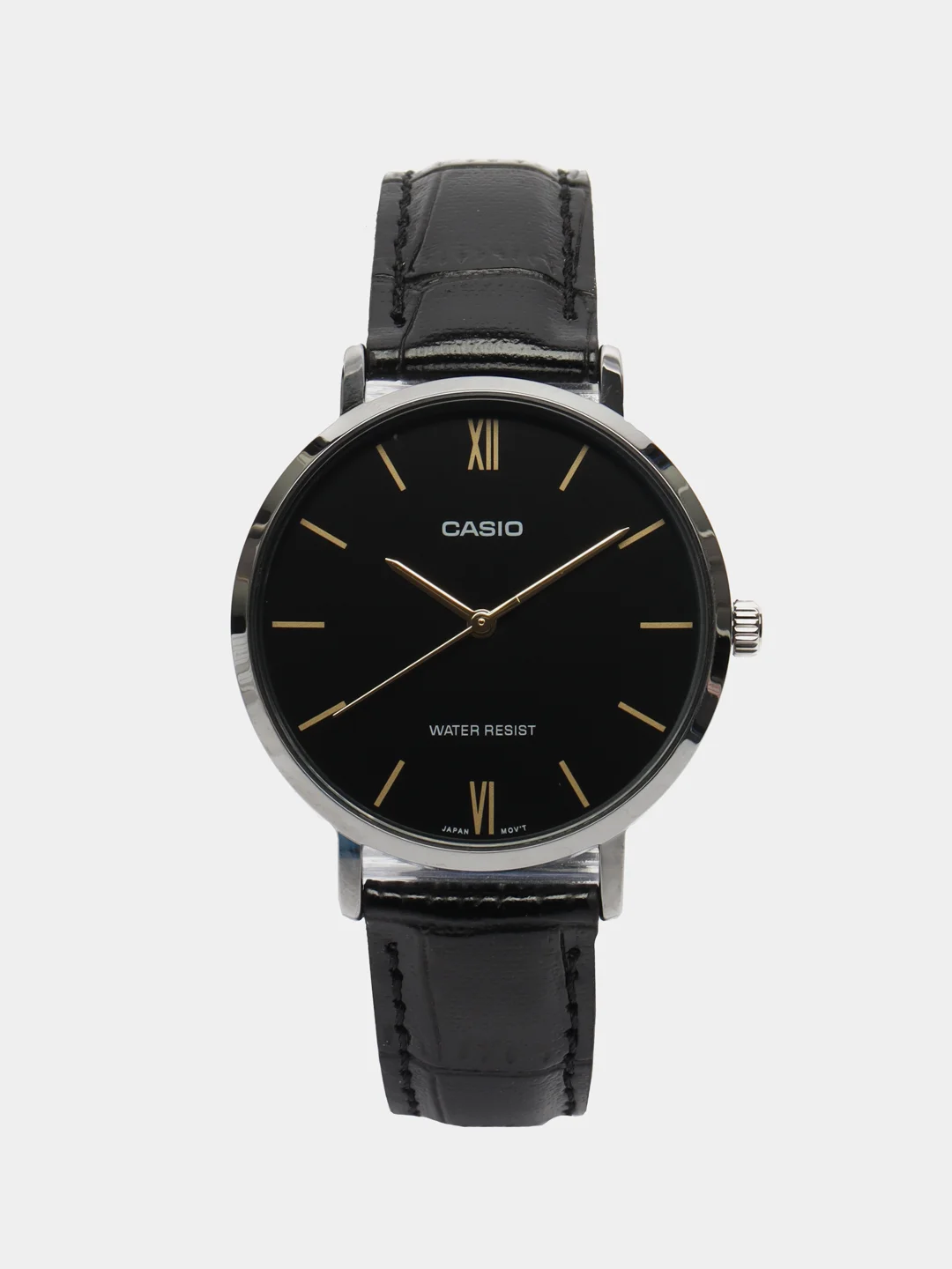 Черный часы наручные Casio Collection LTP-VT01
