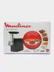 Мясорубка Moulinex ME112832, черный / серебристый