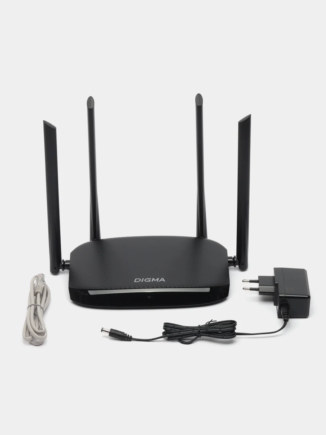 Wi-Fi роутер Digma DWR-AC1201, AC1200, черный
