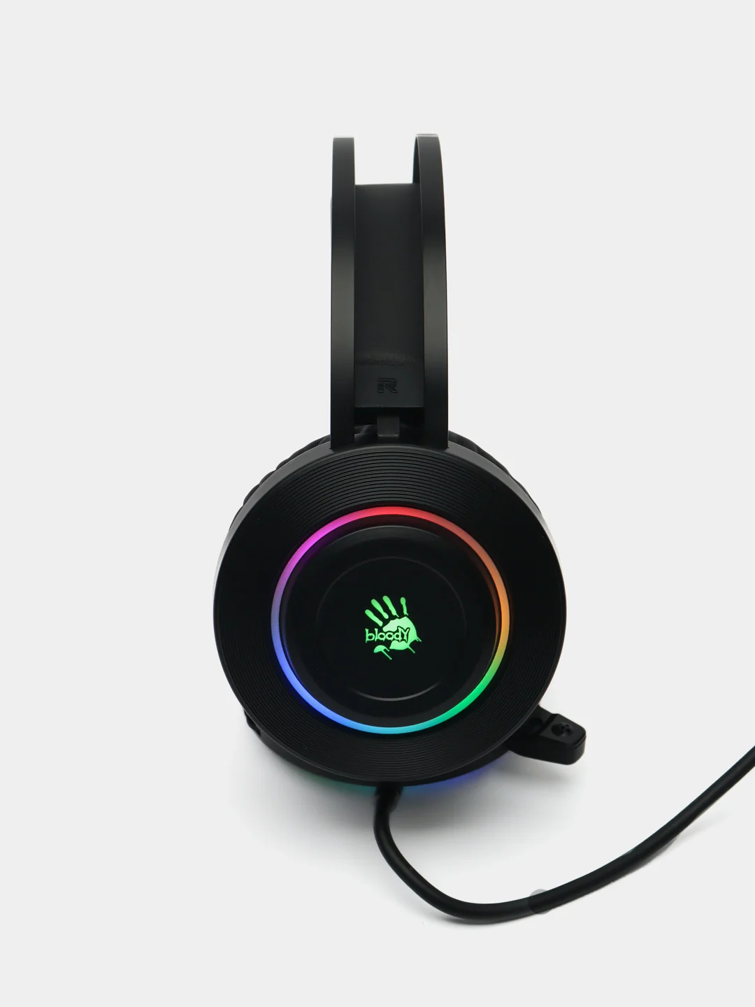 Игровые наушники с микрофоном A4Tech Bloody G521 черный 2.3м мониторные USB (G521 (BLACK))