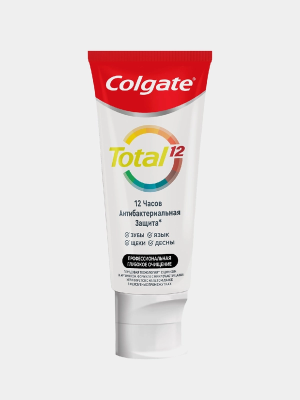 Зубная паста Colgate Total 12 Профессионал, Глубокая Чистка, 80г