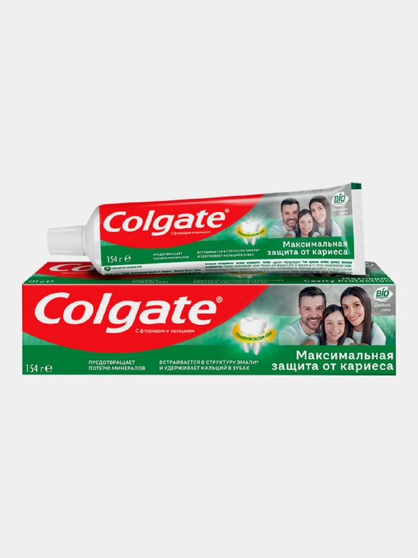 Зубная паста Colgate Максимальная защита от кариеса, Двойная мята, 100мл