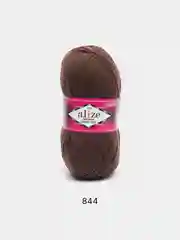 Тёмно-коричневый пряжа носочная Alize Superwash Comfort Socks, 75% шерсть 25% полиамид, 100 г, 420 м