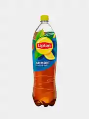 Холодный чай Lipton, черный, Лимон, 1.5л