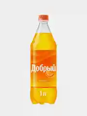 Газированный напиток Добрый, Апельсин, 1л