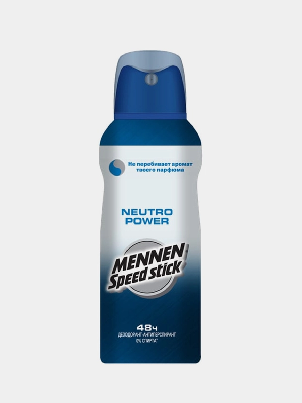Дезодорант-антиперспирант Mennen Speed Stick Ньютро Пауэр, спрей, 150мл