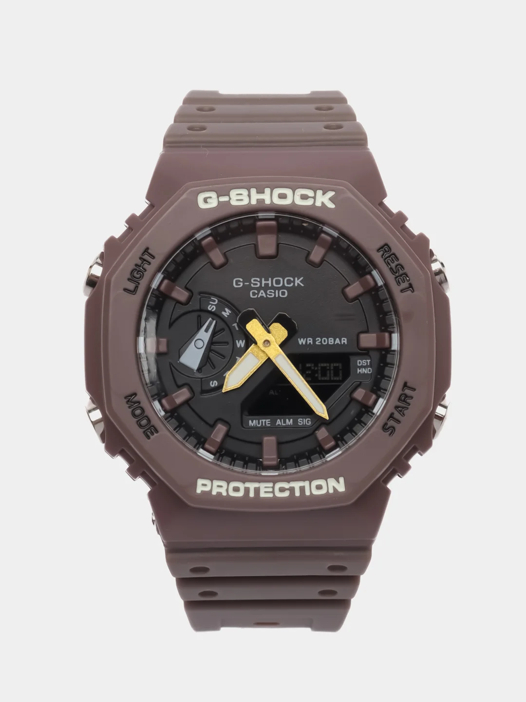 Песочный хаки наручные военные часы G-Shock, электронные, мужские
