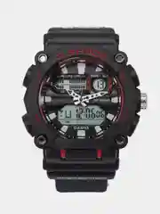Алый наручные военные электронные мужские часы Casio G-Shock