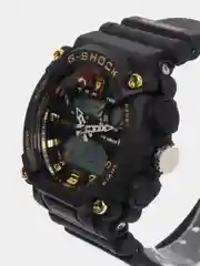 Золотой наручные военные электронные мужские часы Casio G-Shock