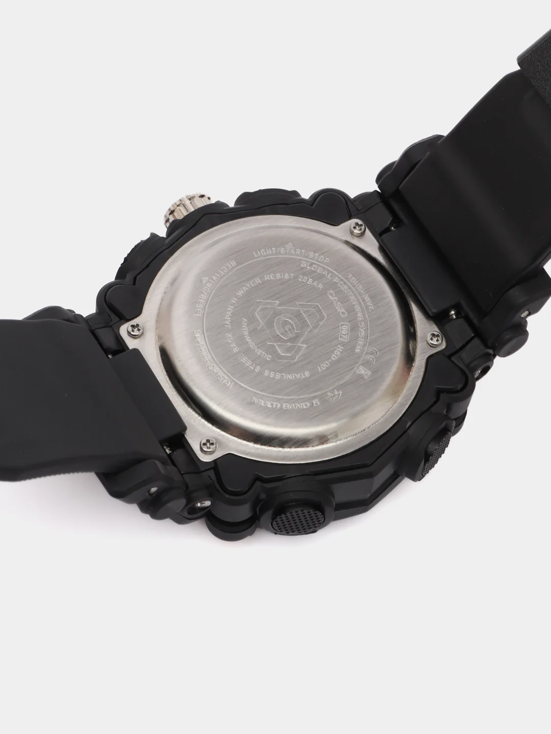 Золотой наручные военные электронные мужские часы Casio G-Shock