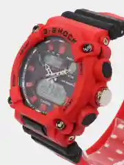 Красный наручные военные электронные мужские часы Casio G-Shock