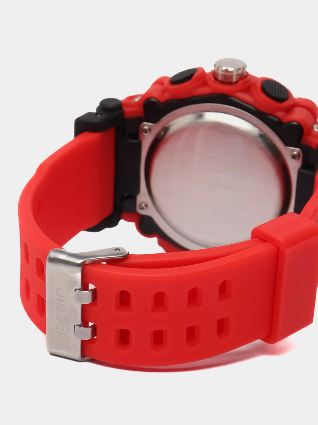 Красный наручные военные электронные мужские часы Casio G-Shock