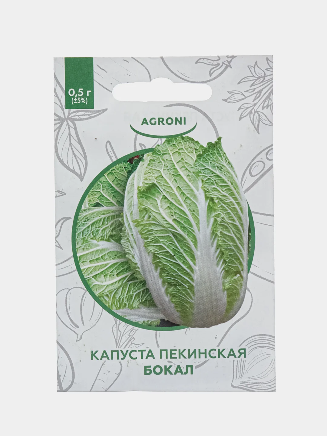 Салатовый семена Капуста Пекинская Бокал среднеспелая. Профессиональные семена для любителей