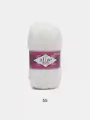 Белый пряжа носочная Alize Superwash Comfort Socks, 75% шерсть 25% полиамид, 100 г, 420 м