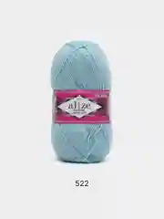 Бирюзовый пряжа носочная Alize Superwash Comfort Socks, 75% шерсть 25% полиамид, 100 г, 420 м
