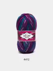 Морской пряжа носочная Alize Superwash Comfort Socks, 75% шерсть 25% полиамид, 100 г, 420 м