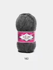 Тёмно-серый пряжа носочная Alize Superwash Comfort Socks, 75% шерсть 25% полиамид, 100 г, 420 м