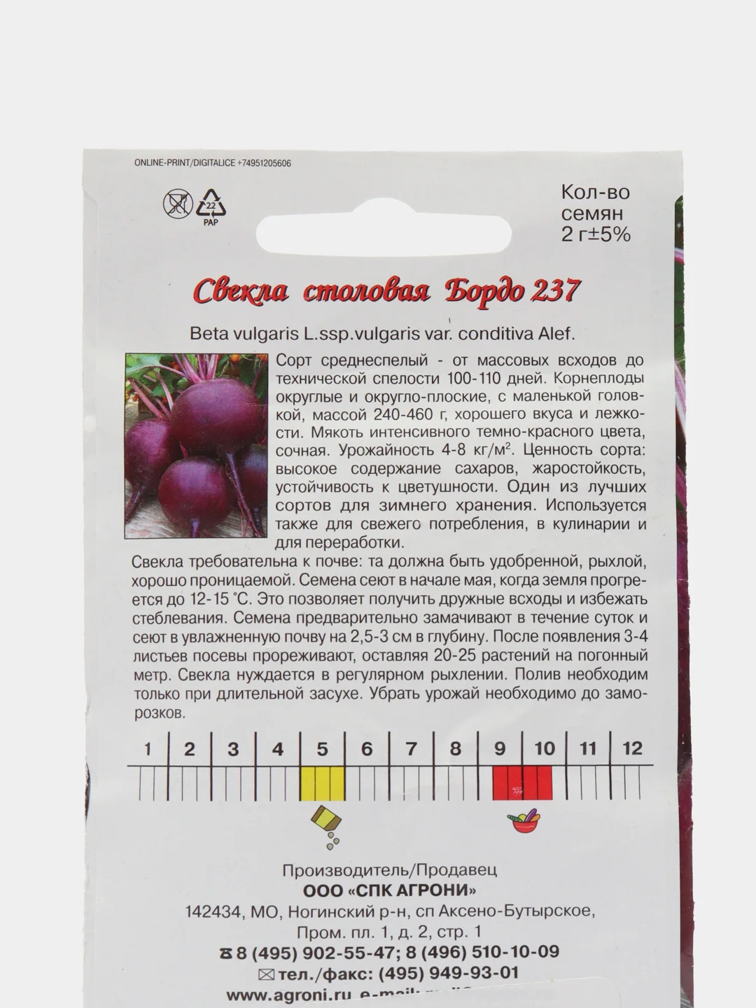Алый семена Свекла Столовая Червона Кула Высокоурожайная. Бордо. Профессиональные семена