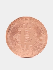 Сувенирная монета Биткоин