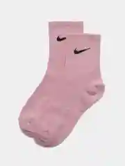 Носки женские спортивные с вышитым принтом  Найк (Nike) средней длины хлопок, набор 5 пар