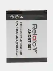 Аккумулятор для Action Camera Relato AHDBT-001 oPro Hero2 HD2-14, GoPro Hero HD 1080p